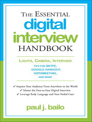 cover image of The Essential Digital Interview Handbook